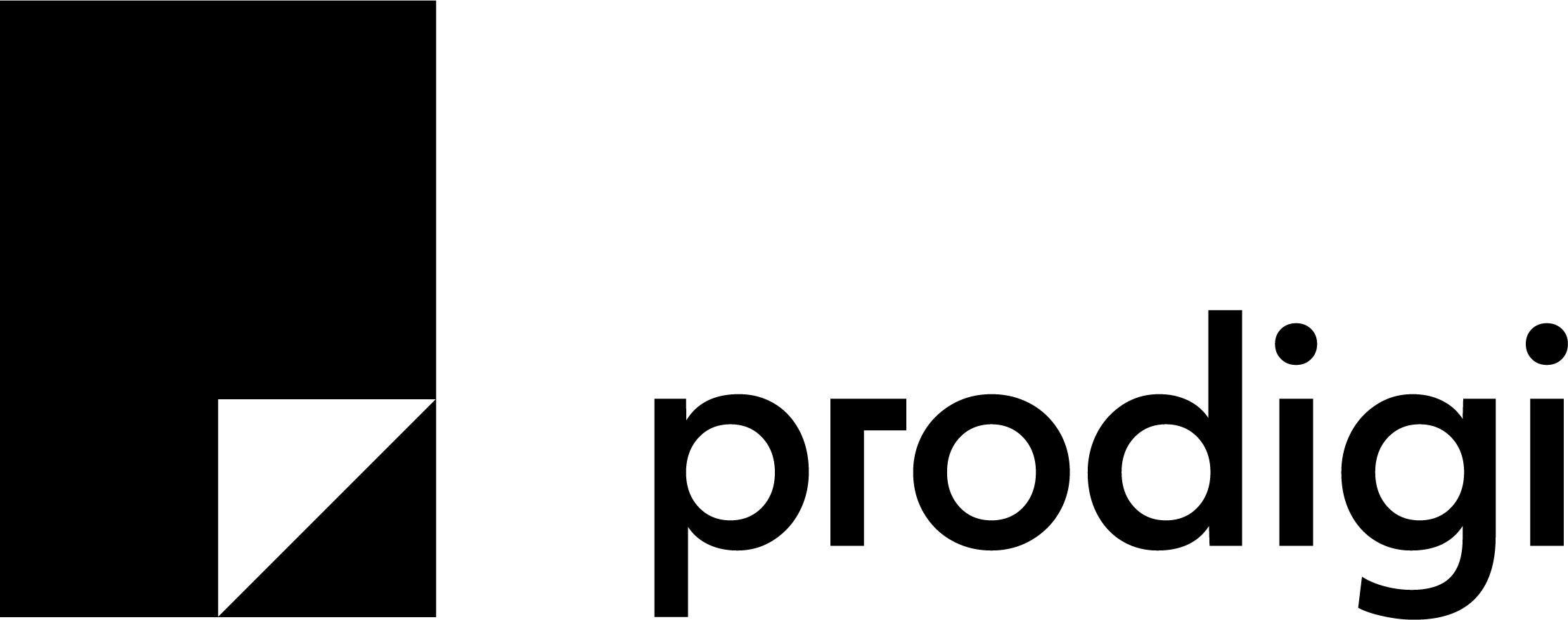 Prodigi logo black